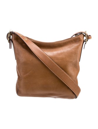 Coach Leather Messenger Bag