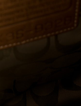 Coach Leather Messenger Bag