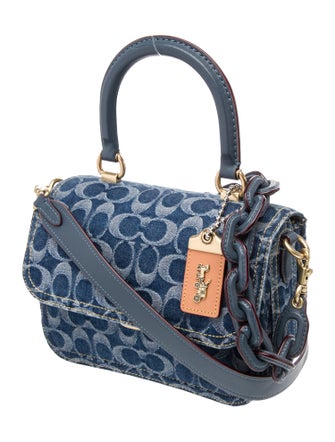 Coach Denim Shoulder Bag