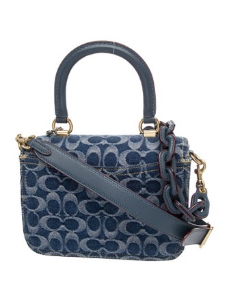Coach Denim Shoulder Bag