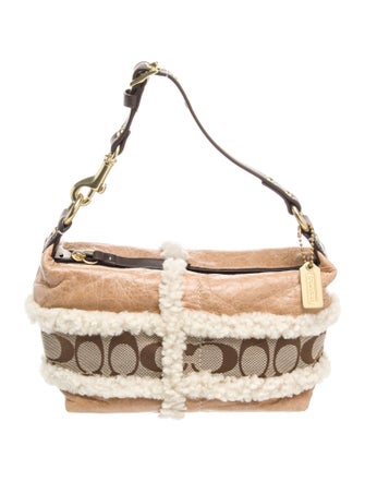 Coach Leather Shoulder Bag