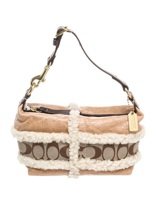 Coach Leather Shoulder Bag