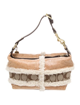 Coach Leather Shoulder Bag