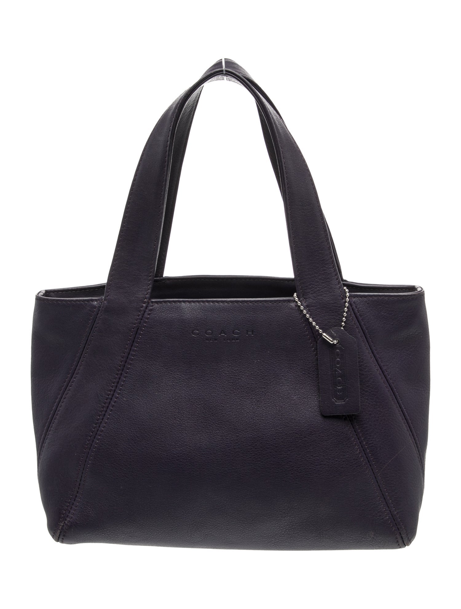 Coach Leather Top Handle Bag