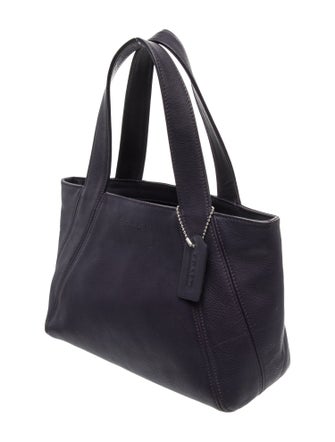 Coach Leather Top Handle Bag
