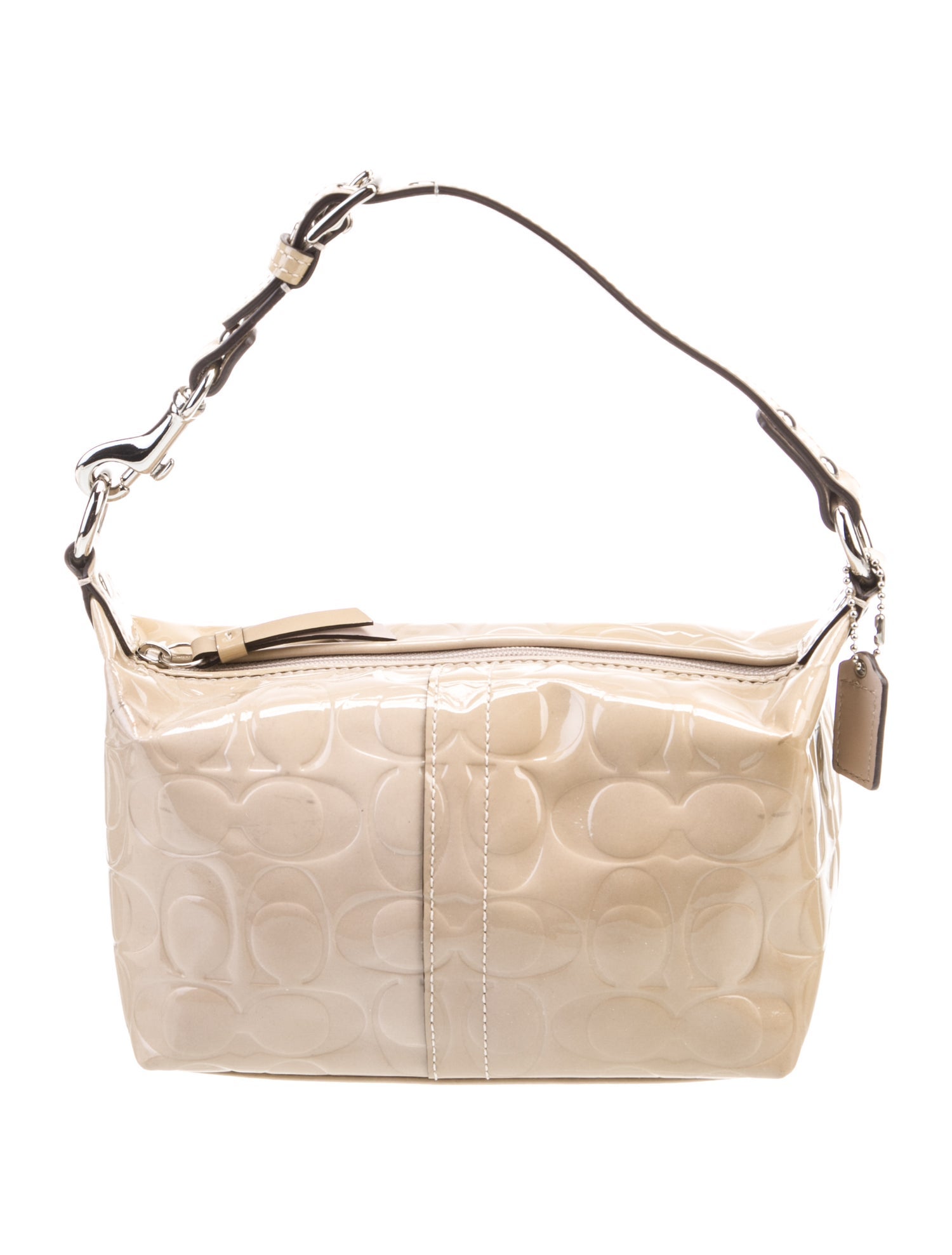 Coach Patent Leather Top Handle Bag