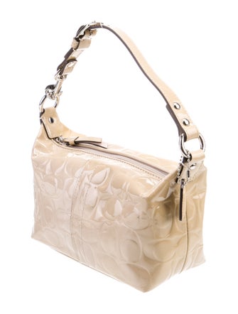 Coach Patent Leather Top Handle Bag