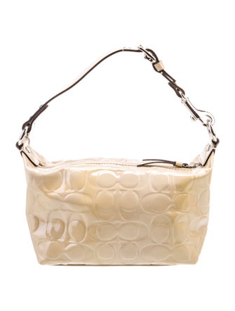 Coach Patent Leather Top Handle Bag