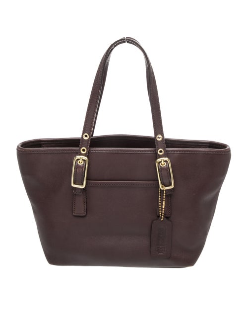 Coach Leather Top Handle Bag