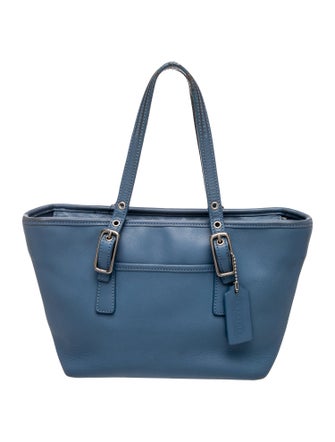 Coach Leather Top Handle Bag