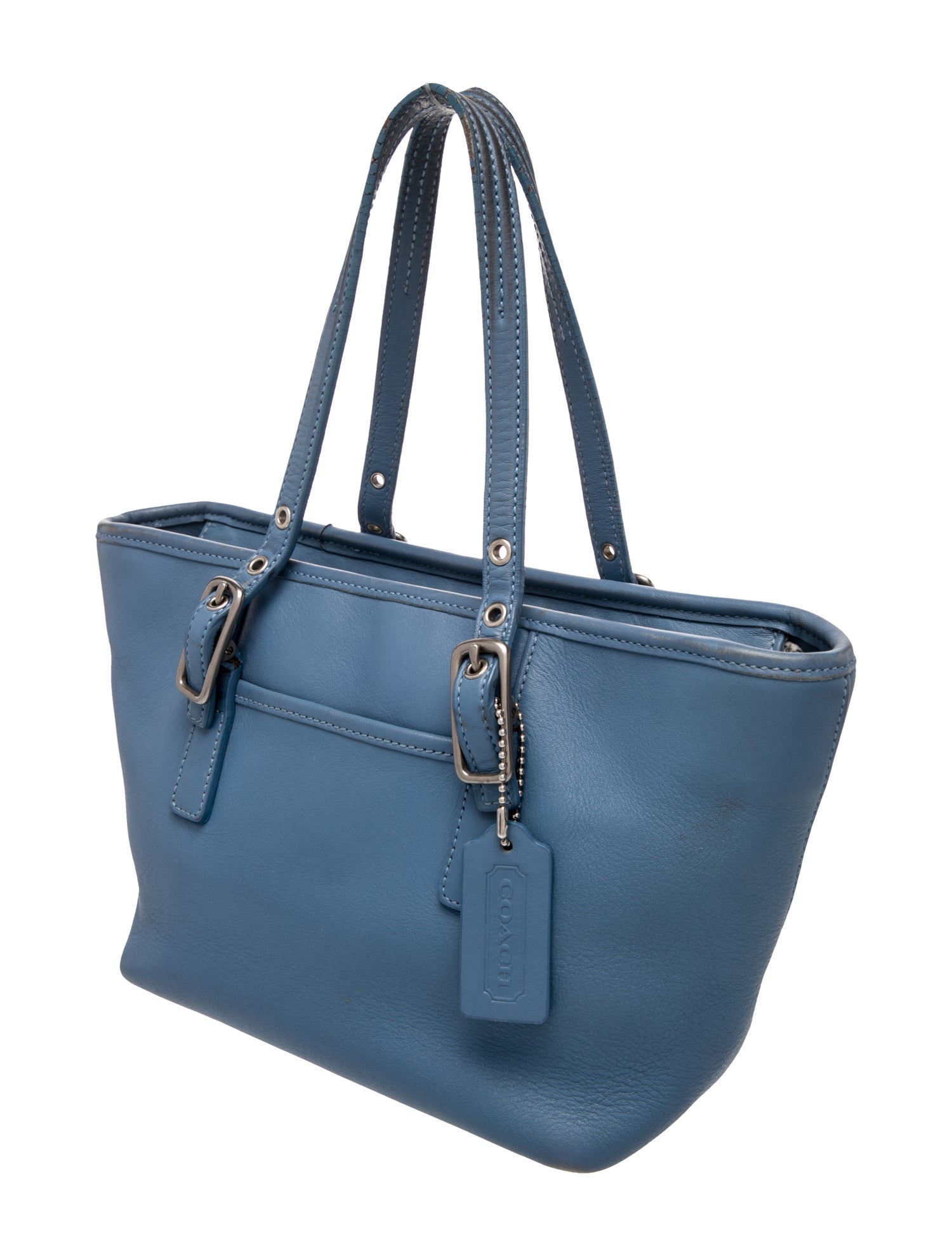Leather Top Handle Bag