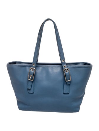 Coach Leather Top Handle Bag