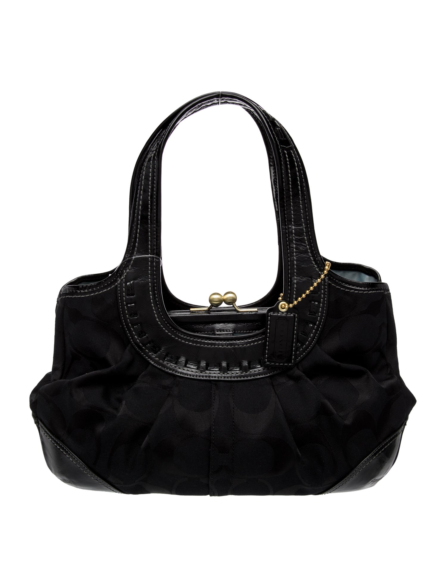 Coach Canvas Top Handle Bag