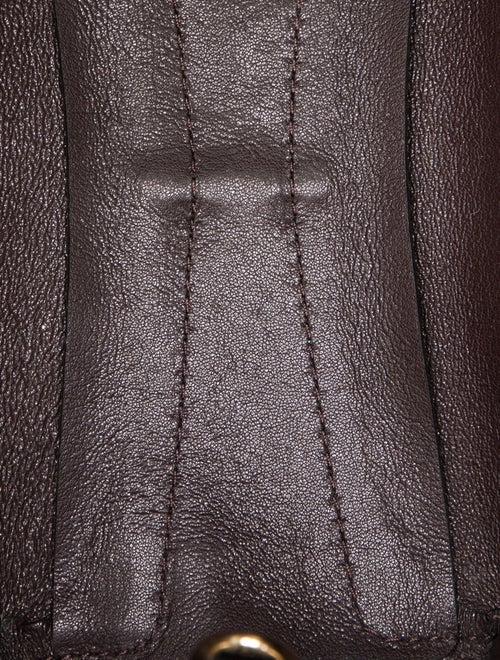 Coach Leather Top Handle Bag