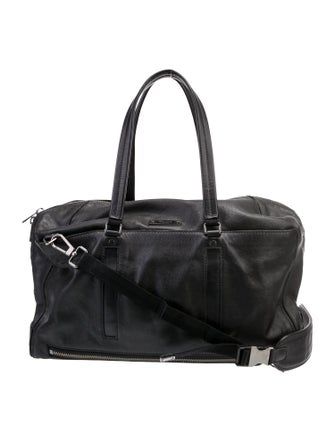 Coach Leather Weekender Bag