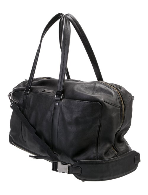 Coach Leather Weekender Bag