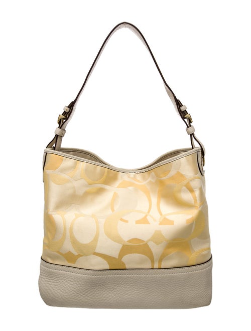Coach Monogram Shoulder Bag