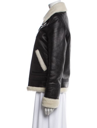 Coach Shearling Faux Fur Jacket