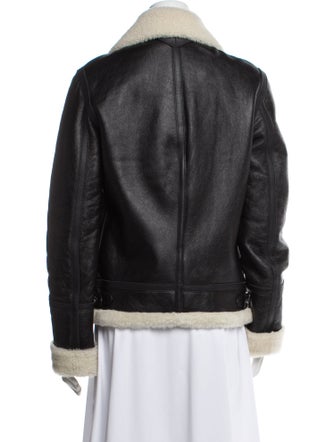 Coach Shearling Faux Fur Jacket