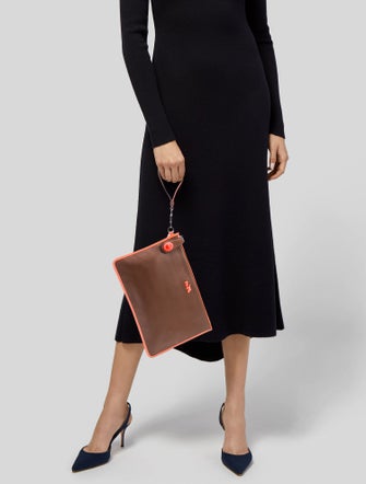 Coach Leather Clutch