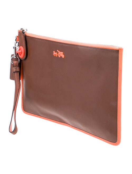 Coach Leather Clutch