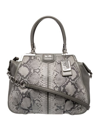 Coach Leather Top Handle Bag