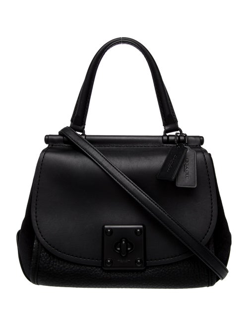 Coach Leather Top Handle Bag