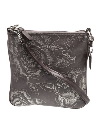 Coach Leather Messenger Bag