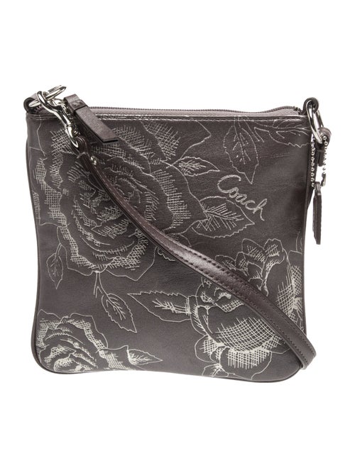 Coach Leather Messenger Bag