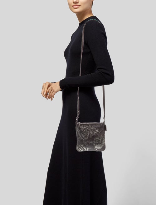 Coach Leather Messenger Bag