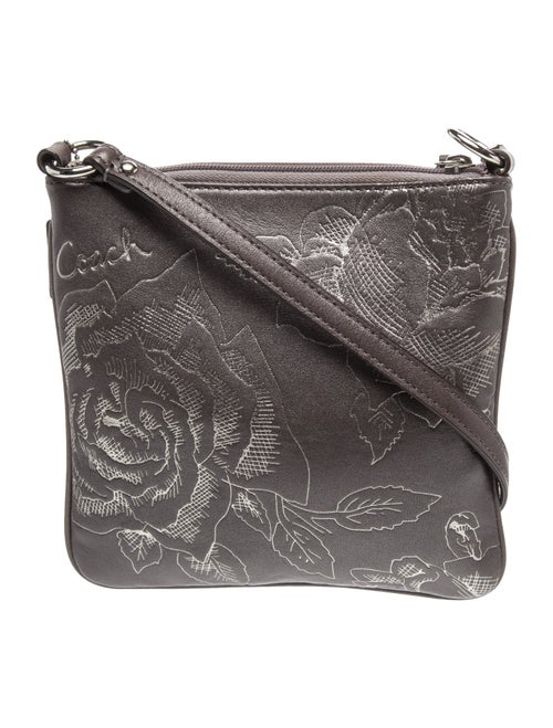 Coach Leather Messenger Bag