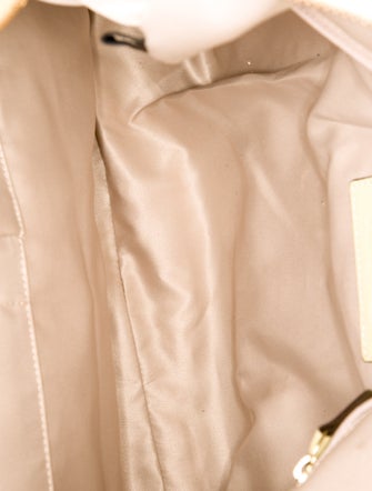 Coach Embossed Leather Shoulder Bag