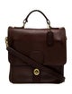 Coach Leather Top Handle Bag