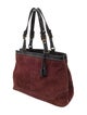 Coach Suede Shoulder Bag