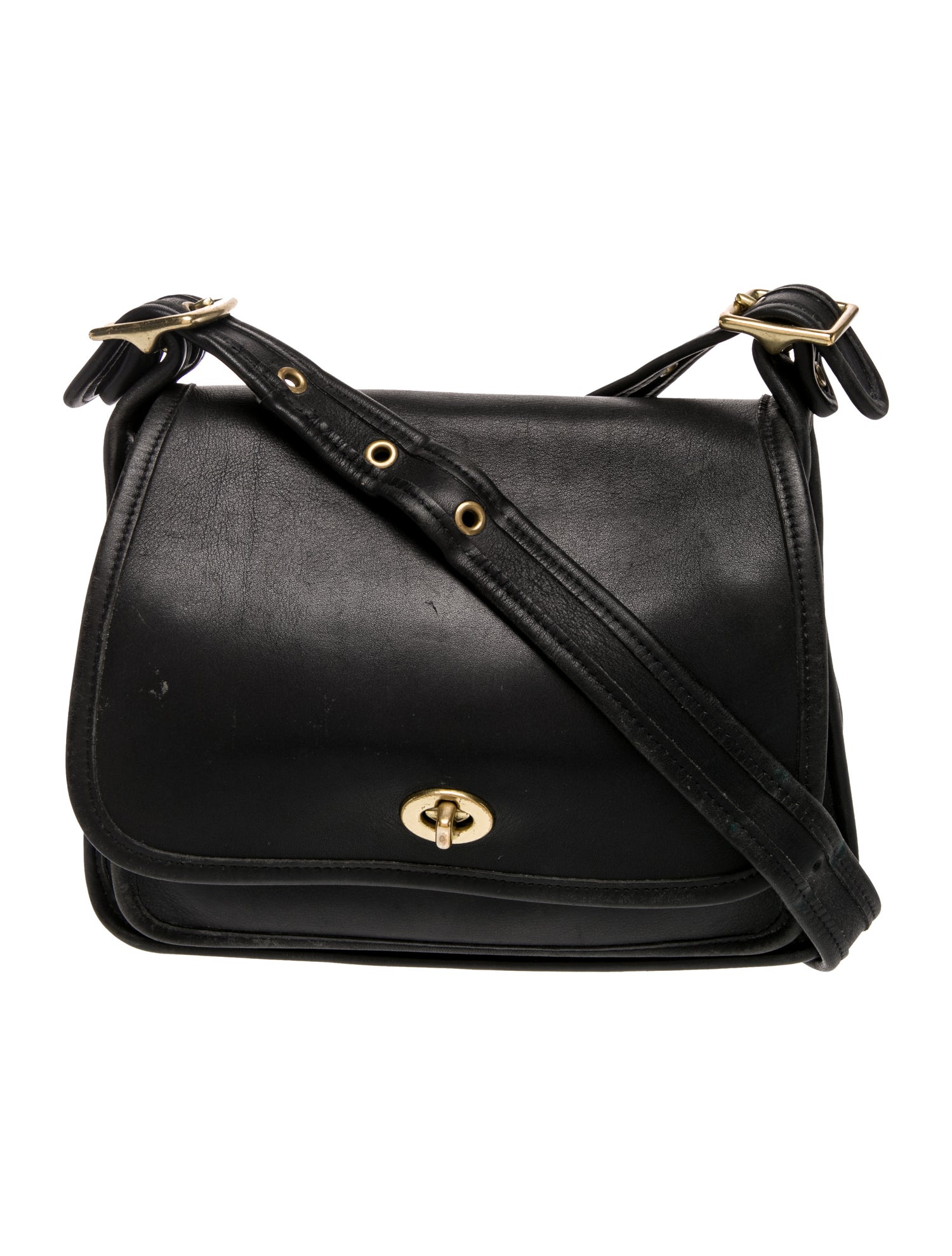 Coach Leather Messenger Bag