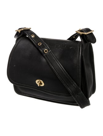 Coach Leather Messenger Bag