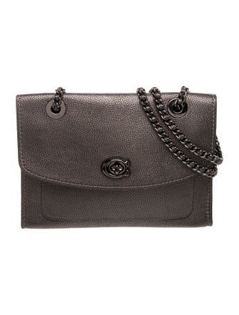 Coach Leather Top Handle Bag