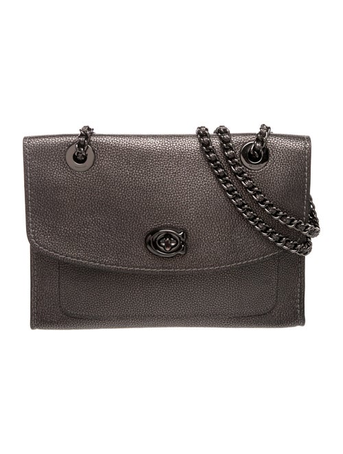 Coach Leather Top Handle Bag