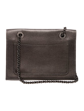 Coach Leather Top Handle Bag