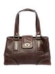 Coach Leather Top Handle Bag