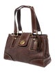 Coach Leather Top Handle Bag