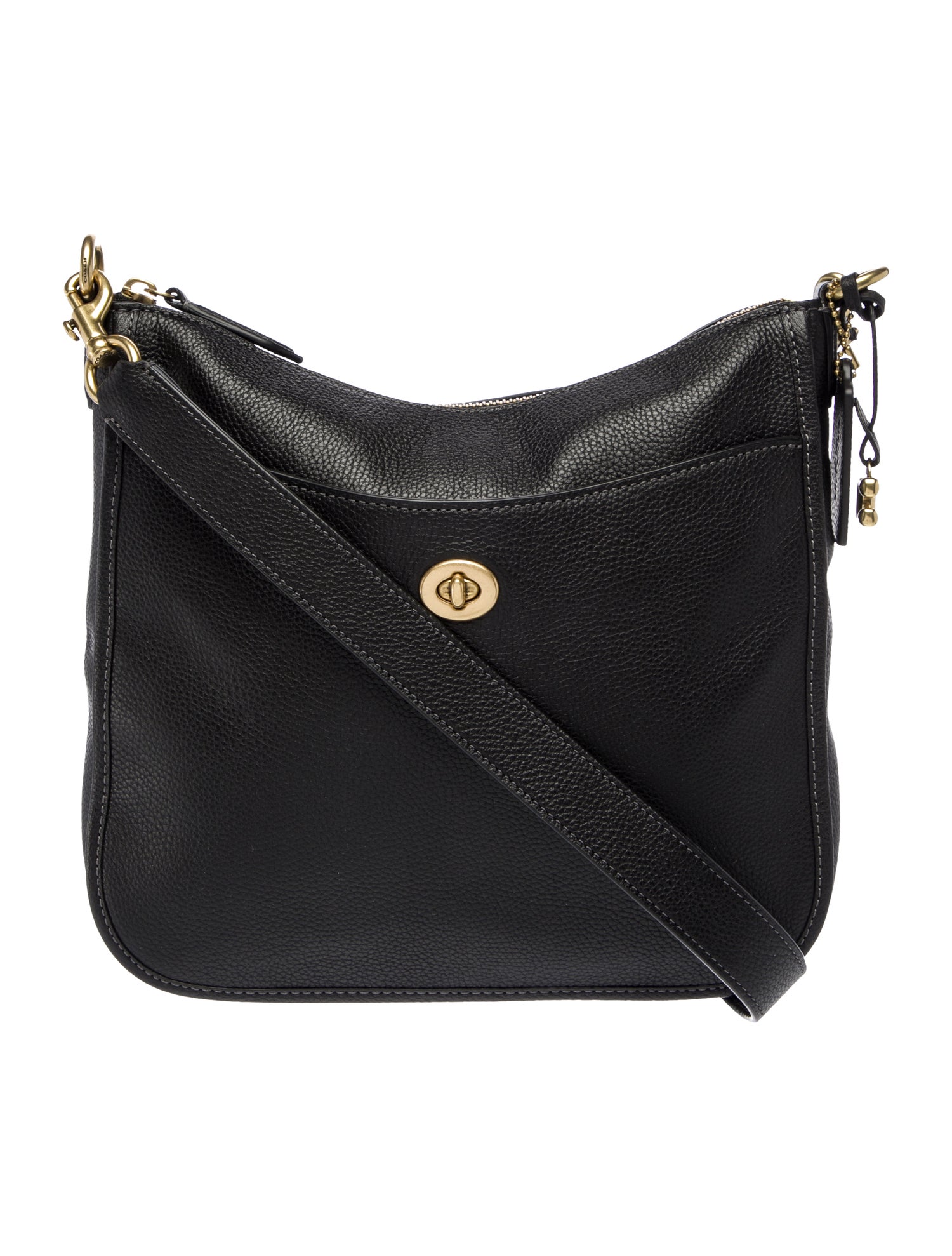 Coach Leather Messenger Bag