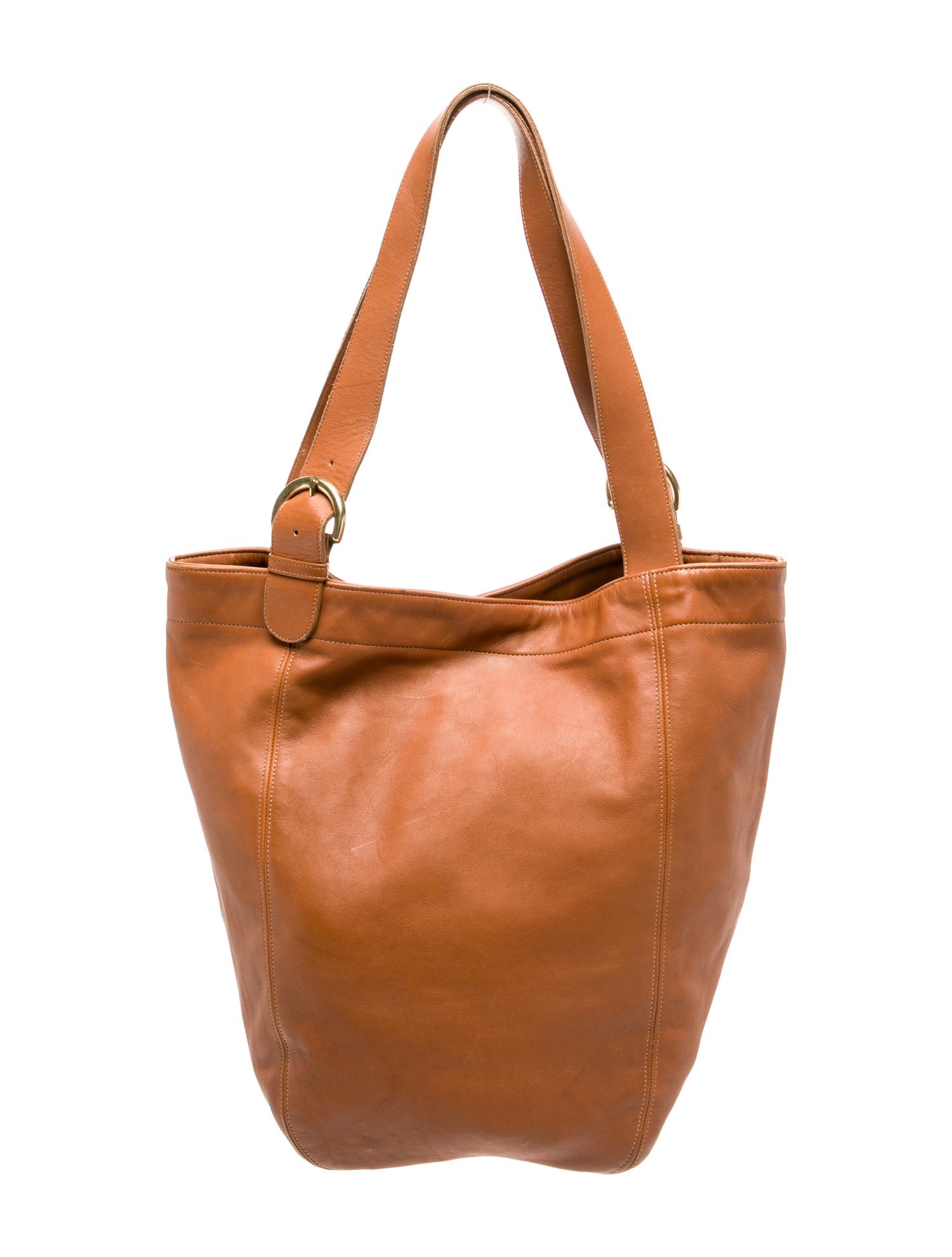 Coach Leather Bucket Bag