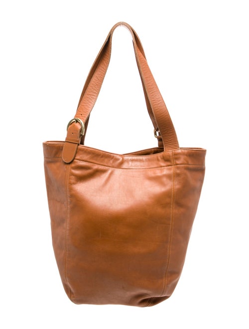 Coach Leather Bucket Bag