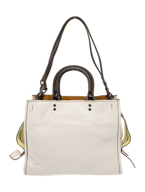 Coach Leather Top Handle Bag