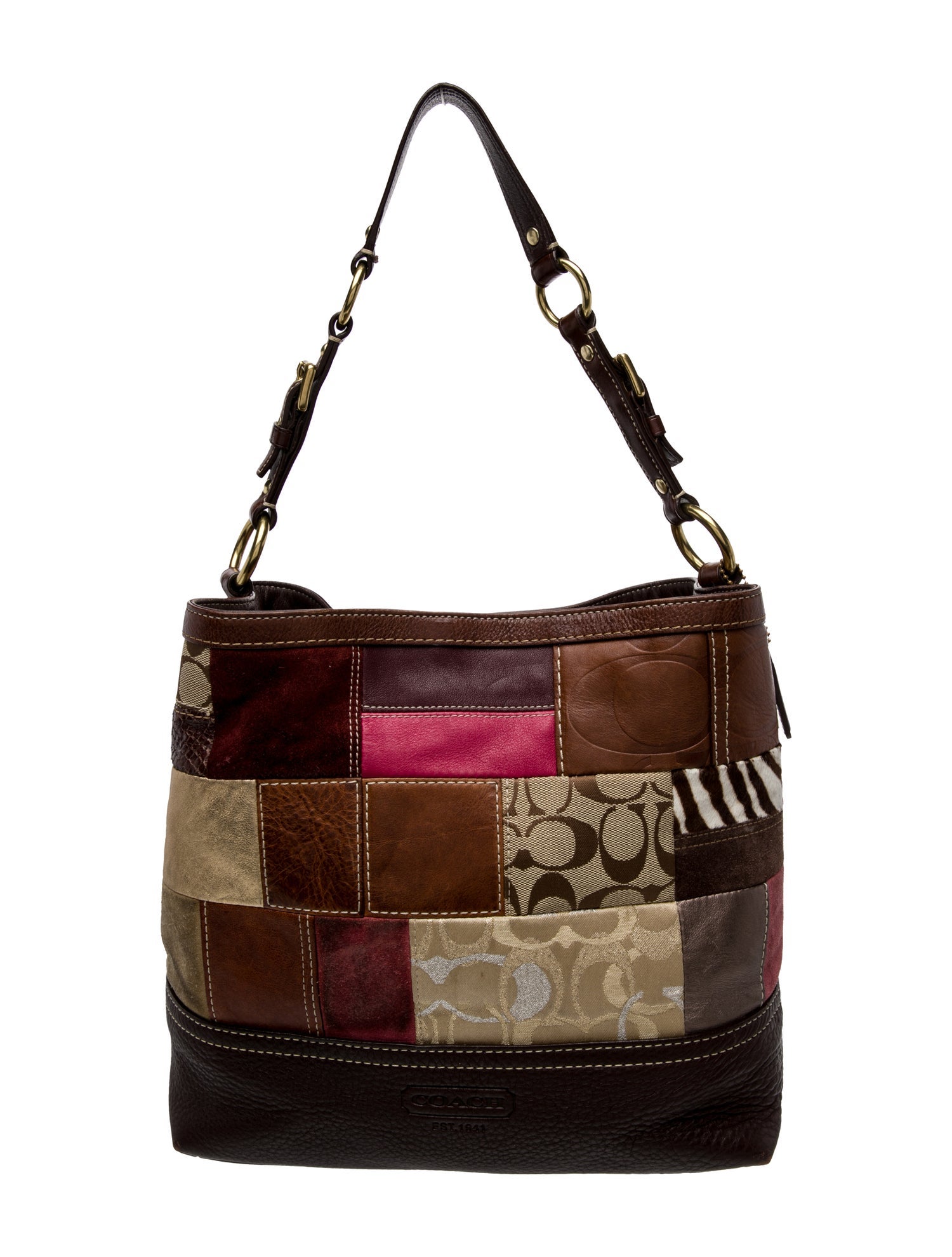 Coach Leather Shoulder Bag