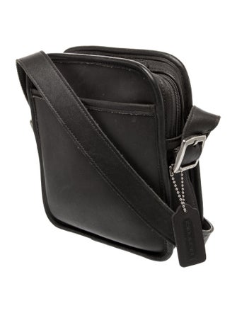Coach Leather Messenger Bag