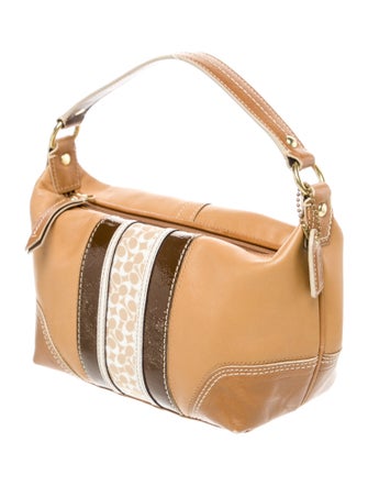 Coach Leather Top Handle Bag