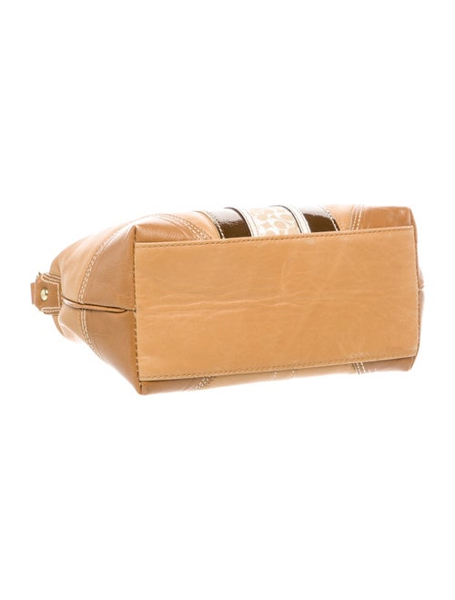 Coach Leather Top Handle Bag