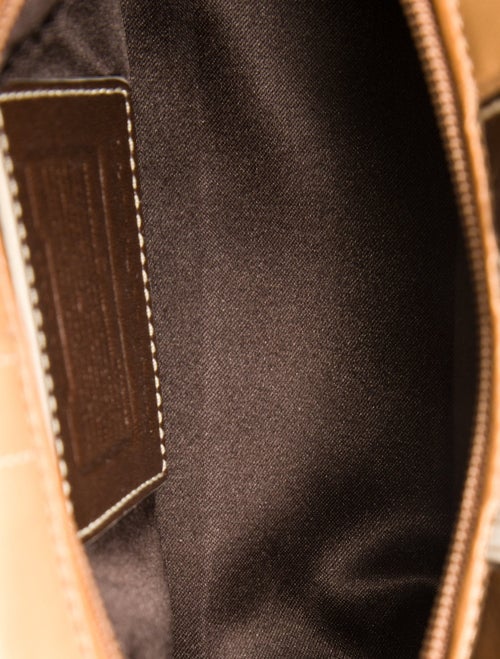 Coach Leather Top Handle Bag